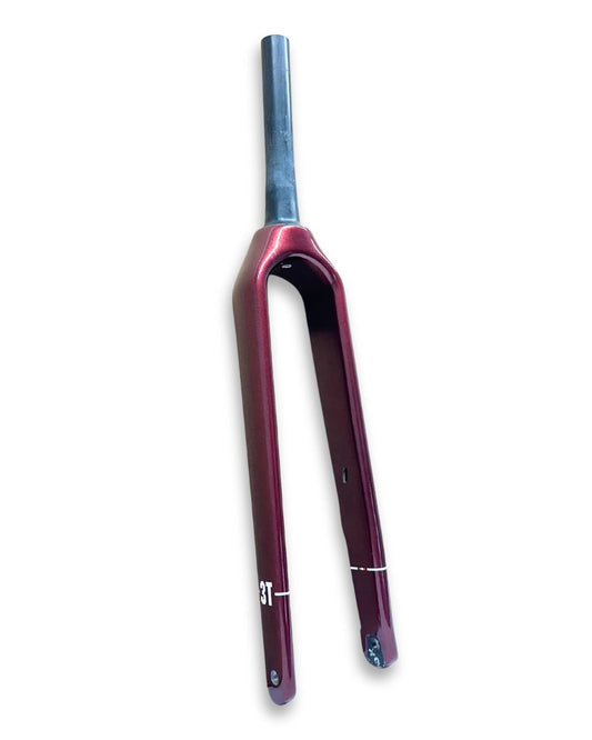 3T Fango Pro carbon gravel fork tapered steerer 395mm axle to crown flat mount disc