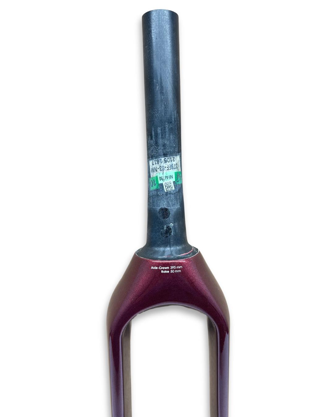 3T Fango Pro carbon gravel fork tapered steerer 395mm axle to crown flat mount disc