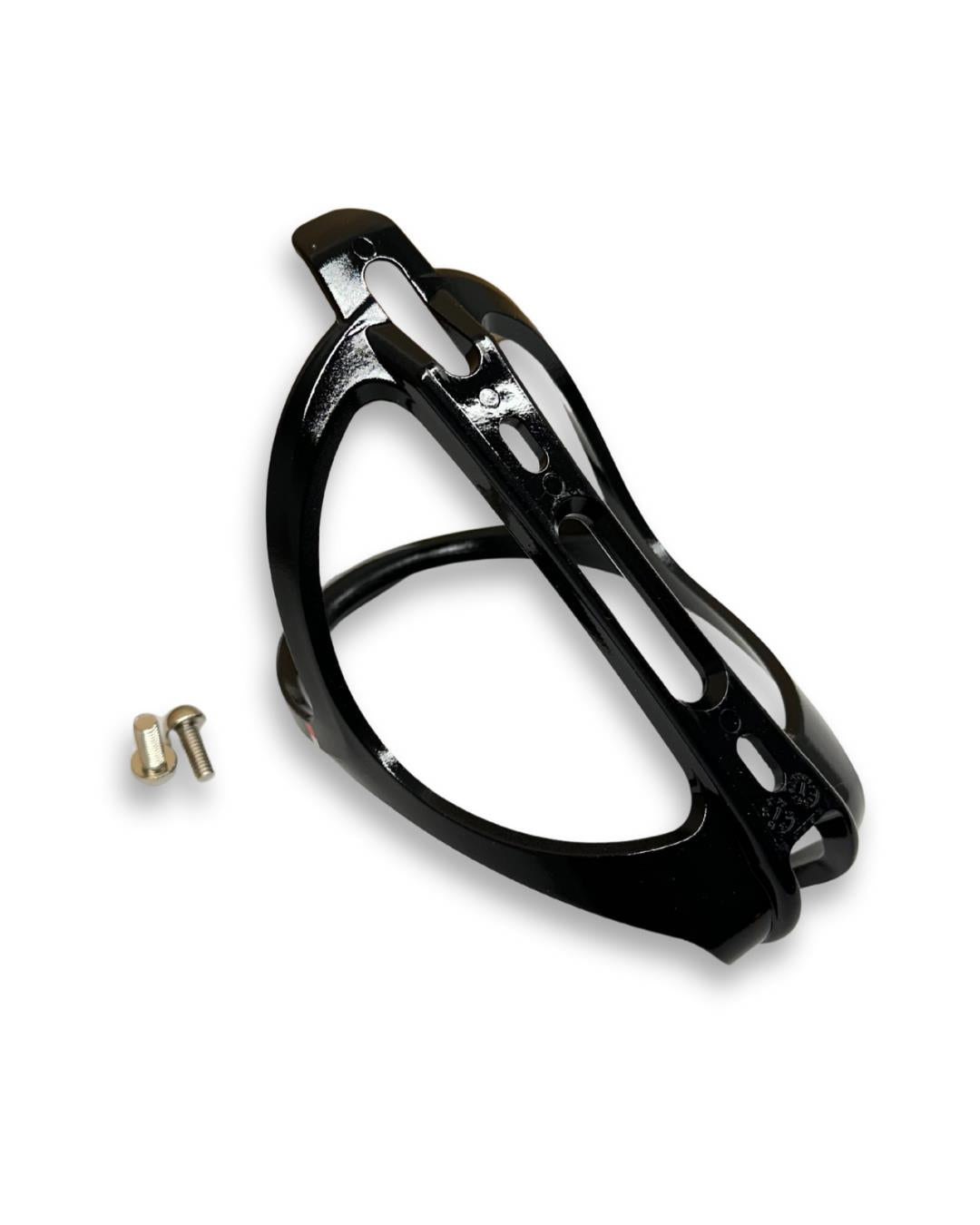 3T nylon bottle cage gloss black bike water bottle holder