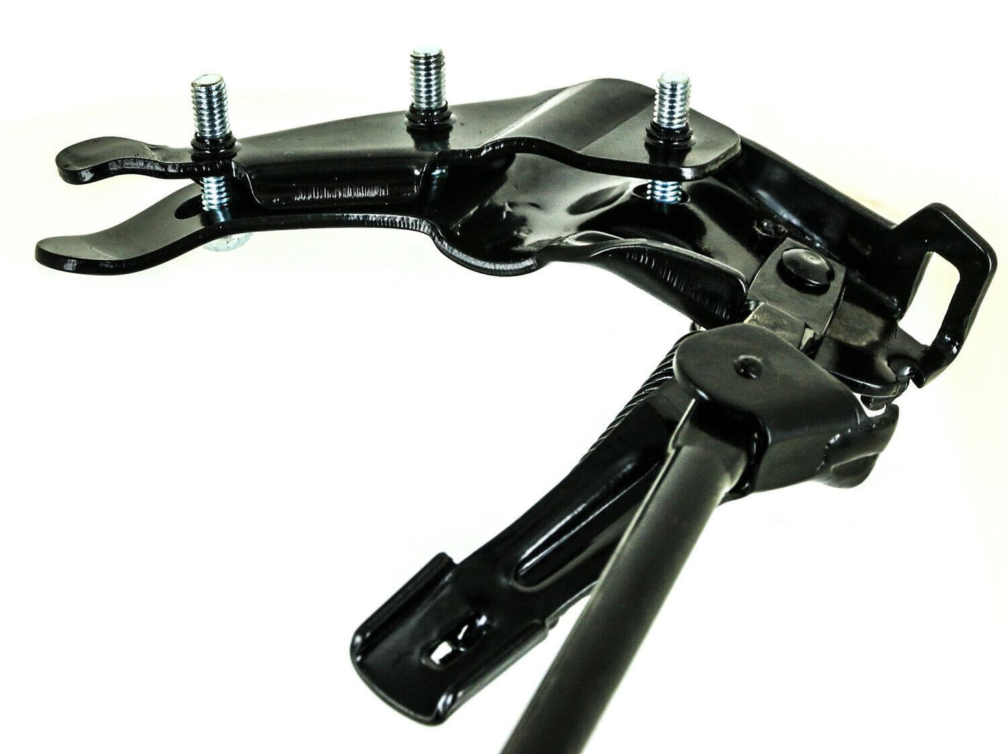 Nuvo Rear Mounted Bike Kickstand Steel Black Clamps to Chainstay NEW