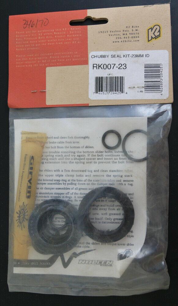 K2 NOLEEN RK007-23 Chubby Lt Seal Kit-23MM Rebuild Kit - Random Bike Parts