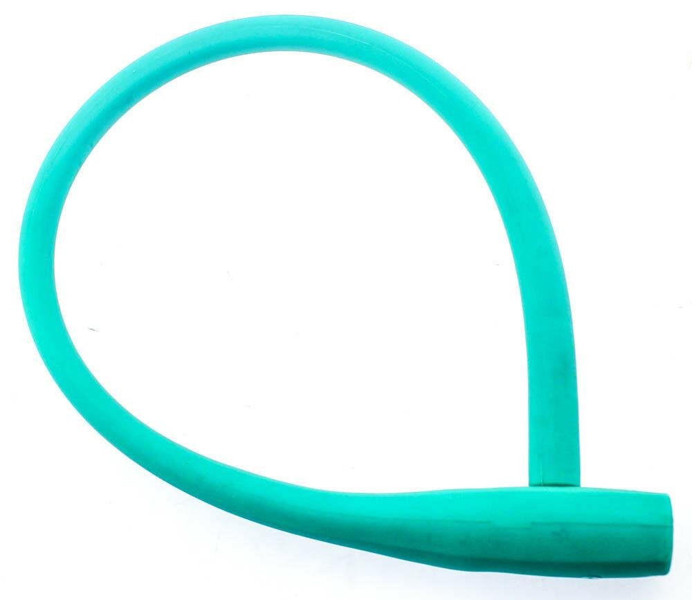 Knog Kransky 880mm Cable Bike Lock With Bracket Turquoise Silicone Steel New - Random Bike Parts