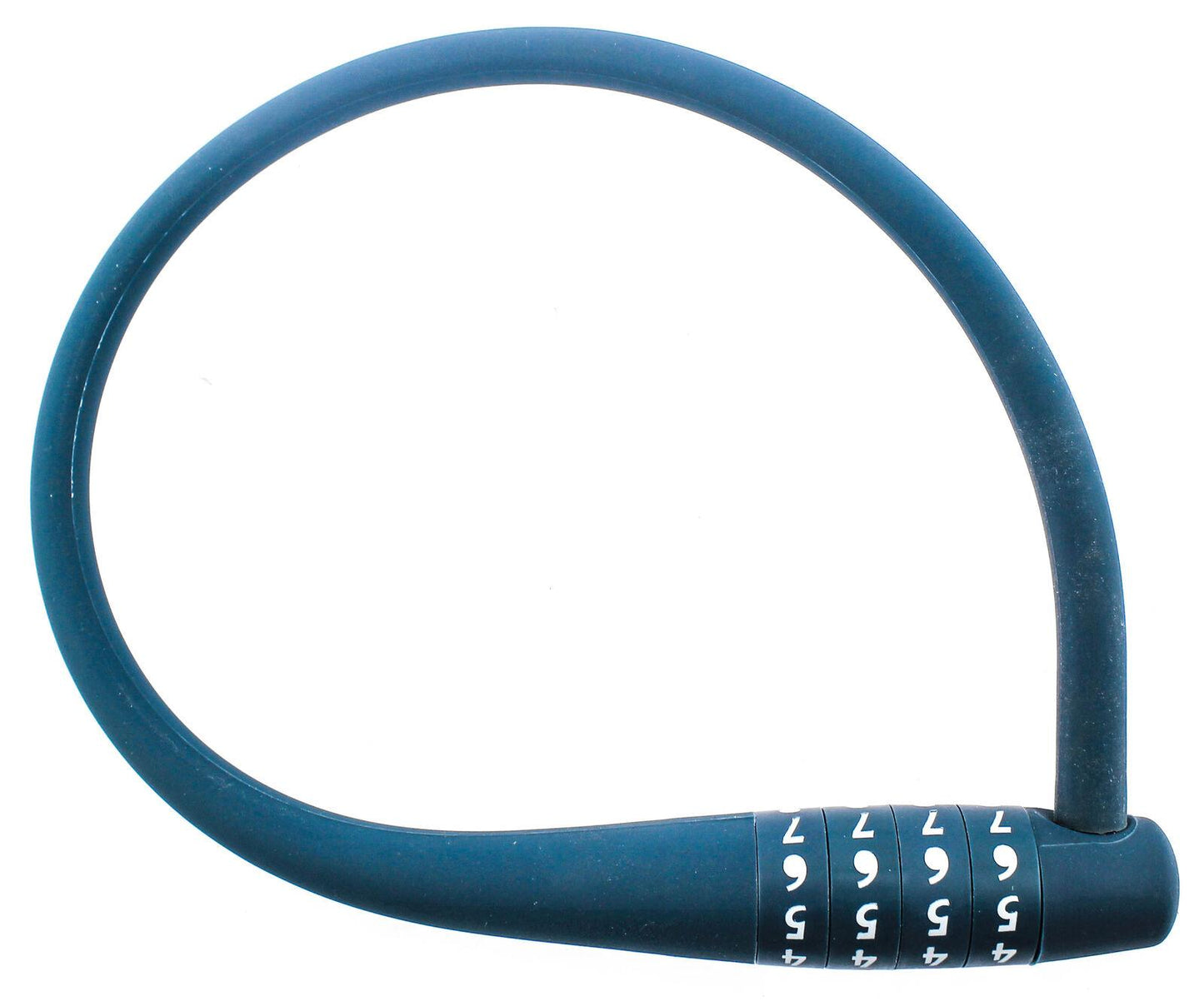 Knog Party Combo 620mm Cable Combination Bike Lock Braided Steel Indigo New - Random Bike Parts