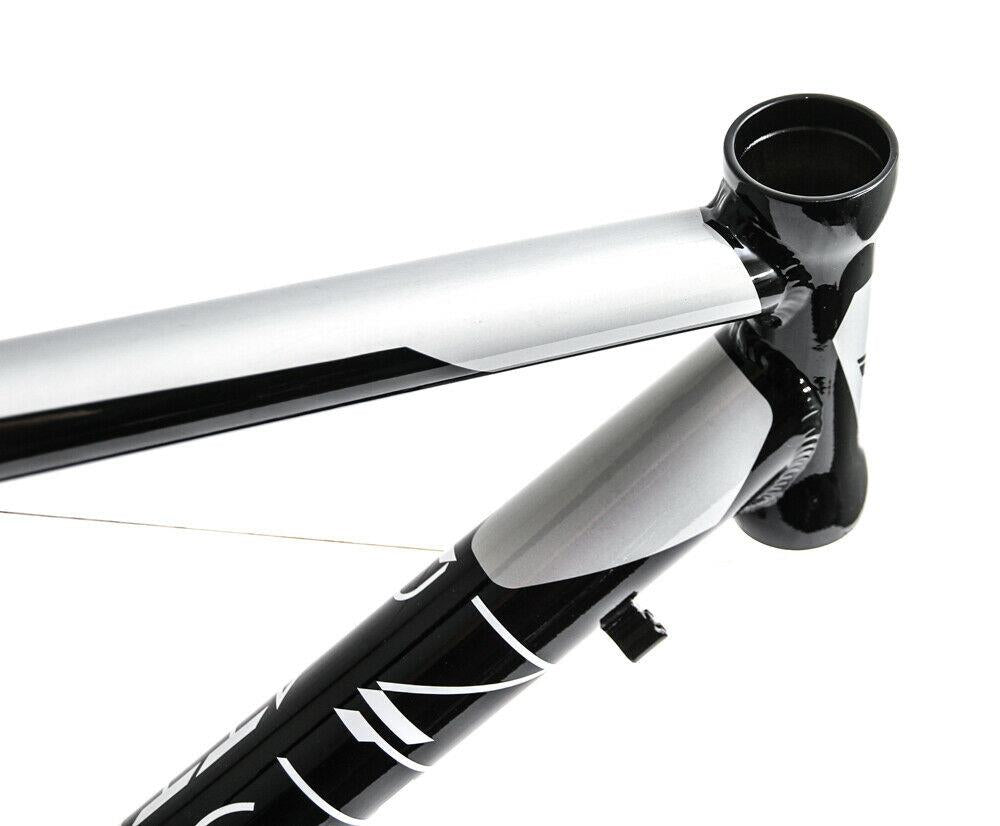 Battaglin Speed 700c MD 51cm Aluminum Road Bike Frame Black / White NEW - Random Bike Parts