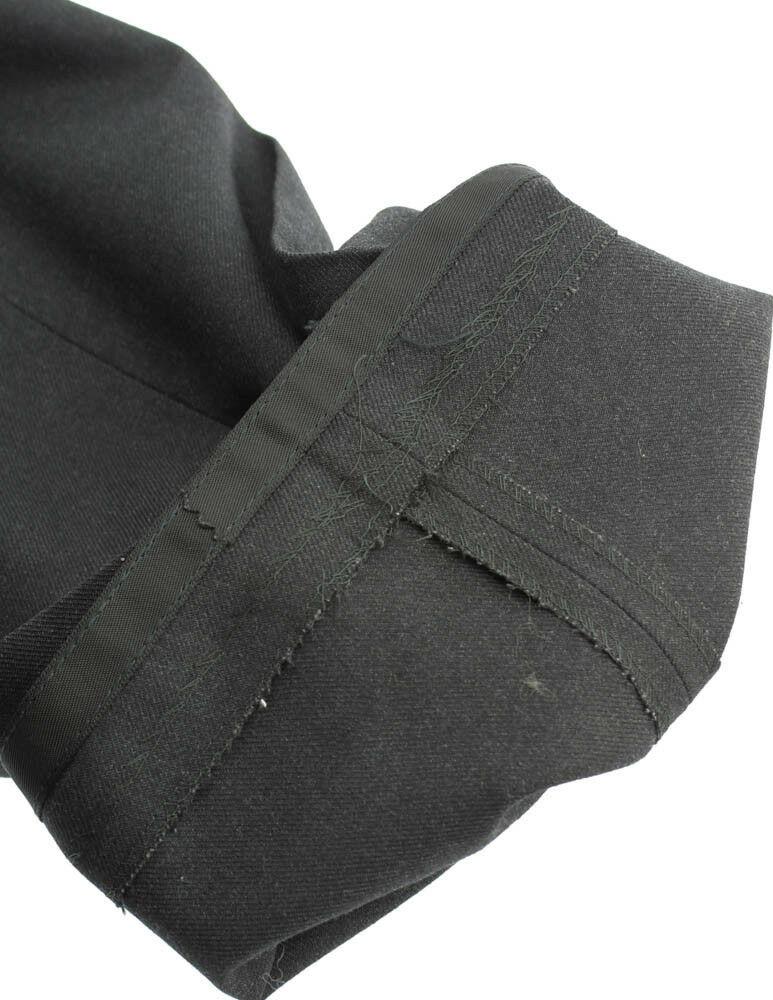 Vintage Dress Slacks Pant Wool Blend Men's Grey Size 31 1/2 x 30" Hemmed NEW