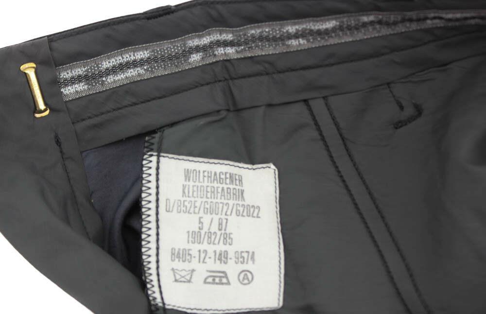 Vintage Dress Slacks Pant Wool Blend Men's Grey Size 31 1/2 x 30" Hemmed NEW