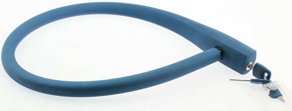 KNOG KRANSKY 6 880mm Cable Bike Lock 3 Key Indigo 20mm Silicon Braided Steel NEW - Random Bike Parts