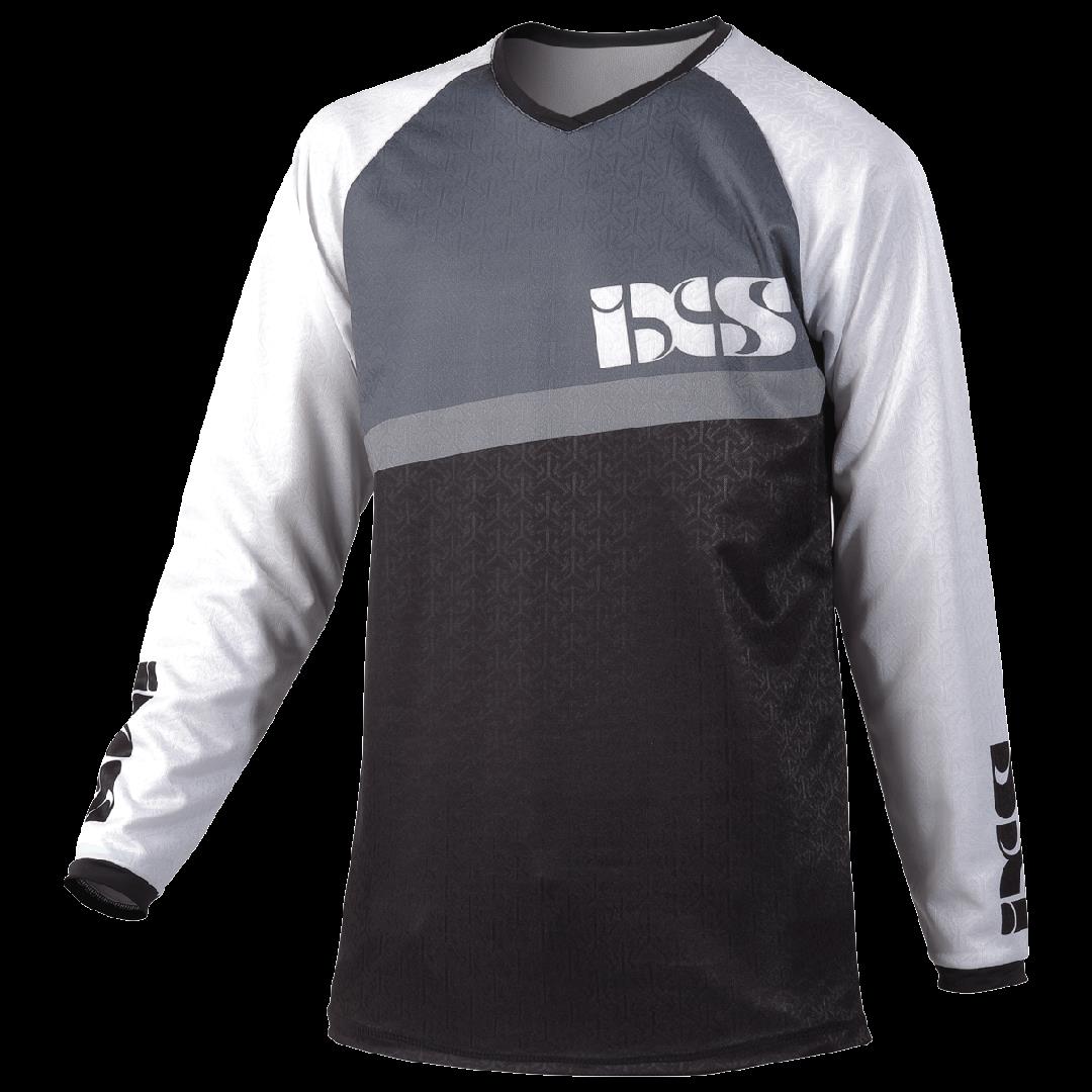 IXS PIVOT 6.1 YOUTH Large BMX Mountain Bike JERSEY BLACK WHITE KL New with Tags - Random Bike Parts