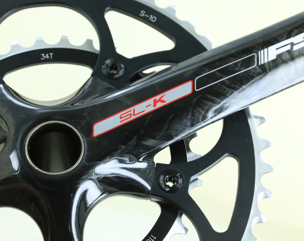 FSA SL-K MegaExo 50/34T 175mm S10 Carbon Road Bike Crankset NEW NOS
