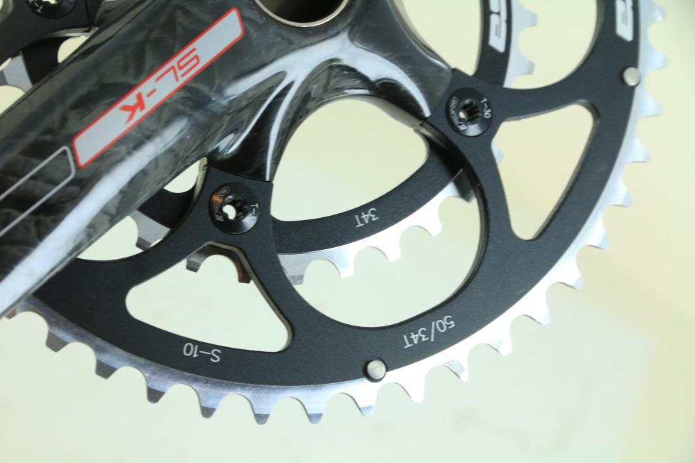 FSA SL-K MegaExo 50/34T 175mm S10 Carbon Road Bike Crankset NEW NOS