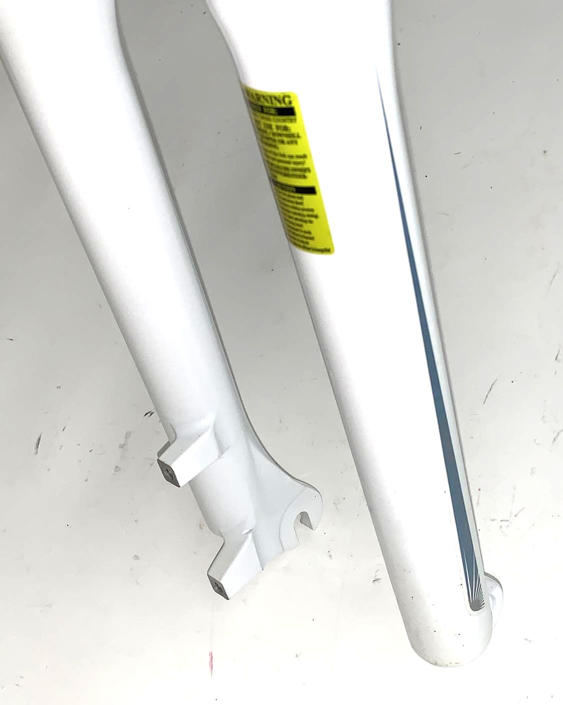 Suntour XCM HLO 26" 100mm White lockout 1-1/8 Threadless Bike Suspension New NOS