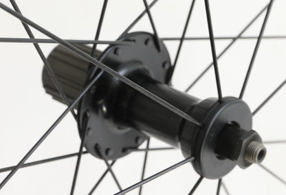 Fulcrum 700c Road Bike Aluminum Wheelset Shimano / SRAM 8-11s Black New Blem - Random Bike Parts