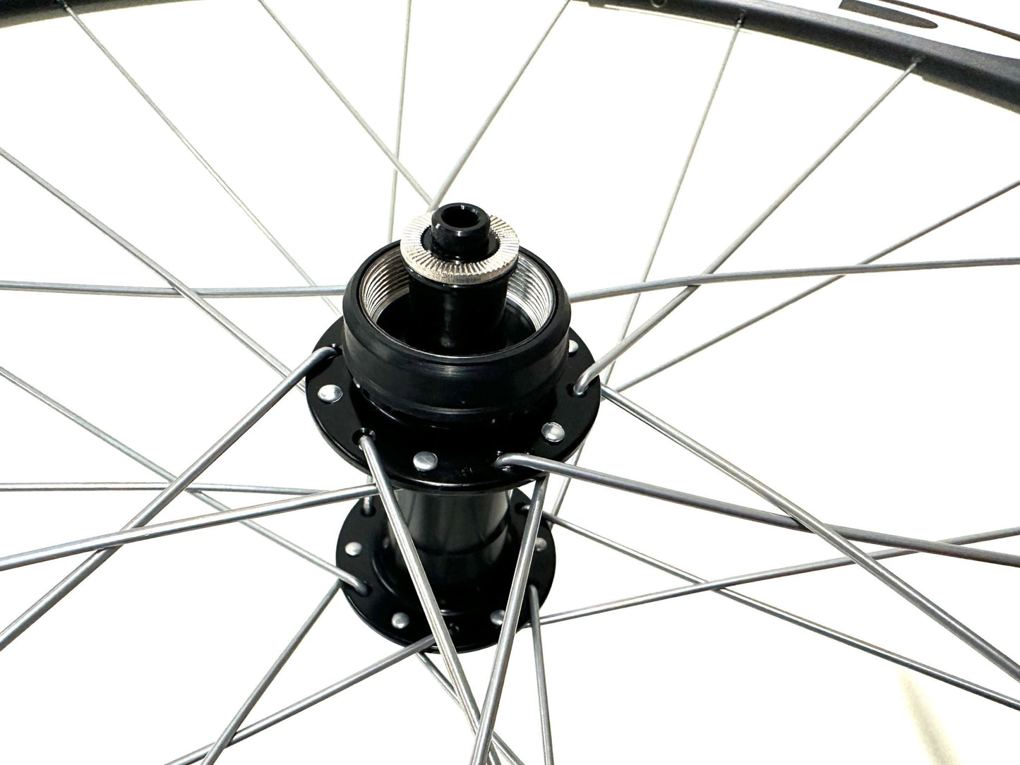 HED TOMCAT 622 x 21c 700c Disc 24 h Front Road Bike Alloy Wheel QR Black New - Random Bike Parts