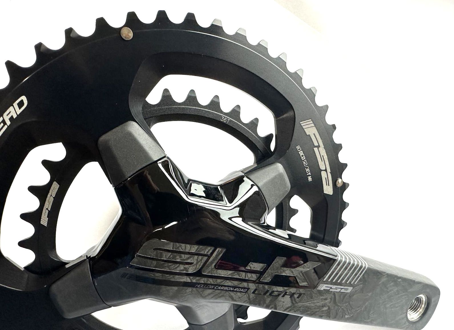 FSA SL-K 386 Carbon Crankset 11, Spindle: 30mm, BCD: 110, 36/52, 30mm, 170mm NEW - Random Bike Parts