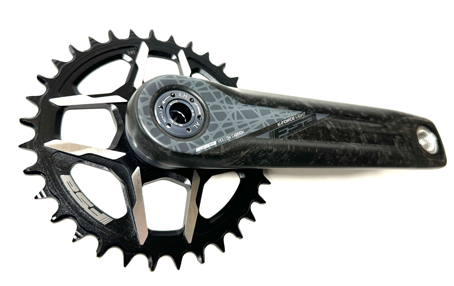 FSA K-Force Light Modular 1X 34 tooth BB392EVO 11spd Carbon Crankset 175mm NEW