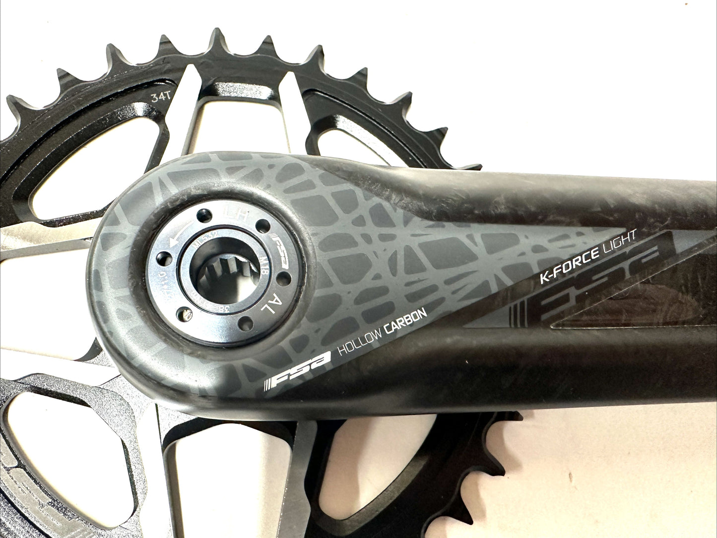 FSA K-Force Light Modular 1X 34 tooth BB392EVO 11spd Carbon Crankset 175mm NEW