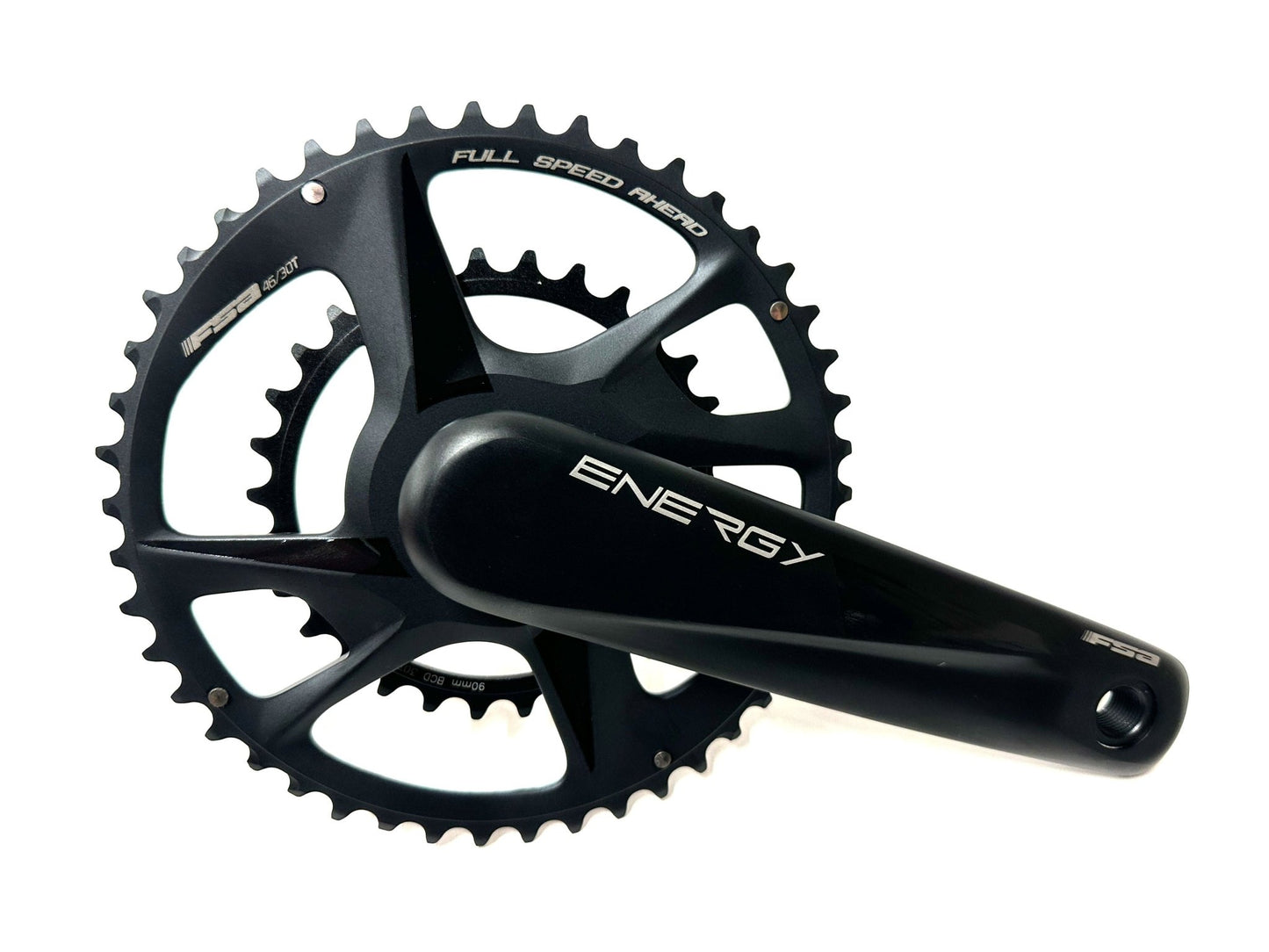 FSA Energy Modular Road Gravel Crankset 170mm 9/10/11/12-Speed, 46/30t, New - Random Bike Parts