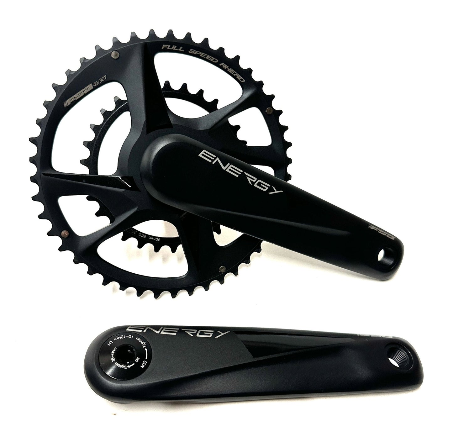 FSA Energy Modular Road Gravel Crankset 175mm 386EVO 11/12-Speed, 46/30t, New - Random Bike Parts