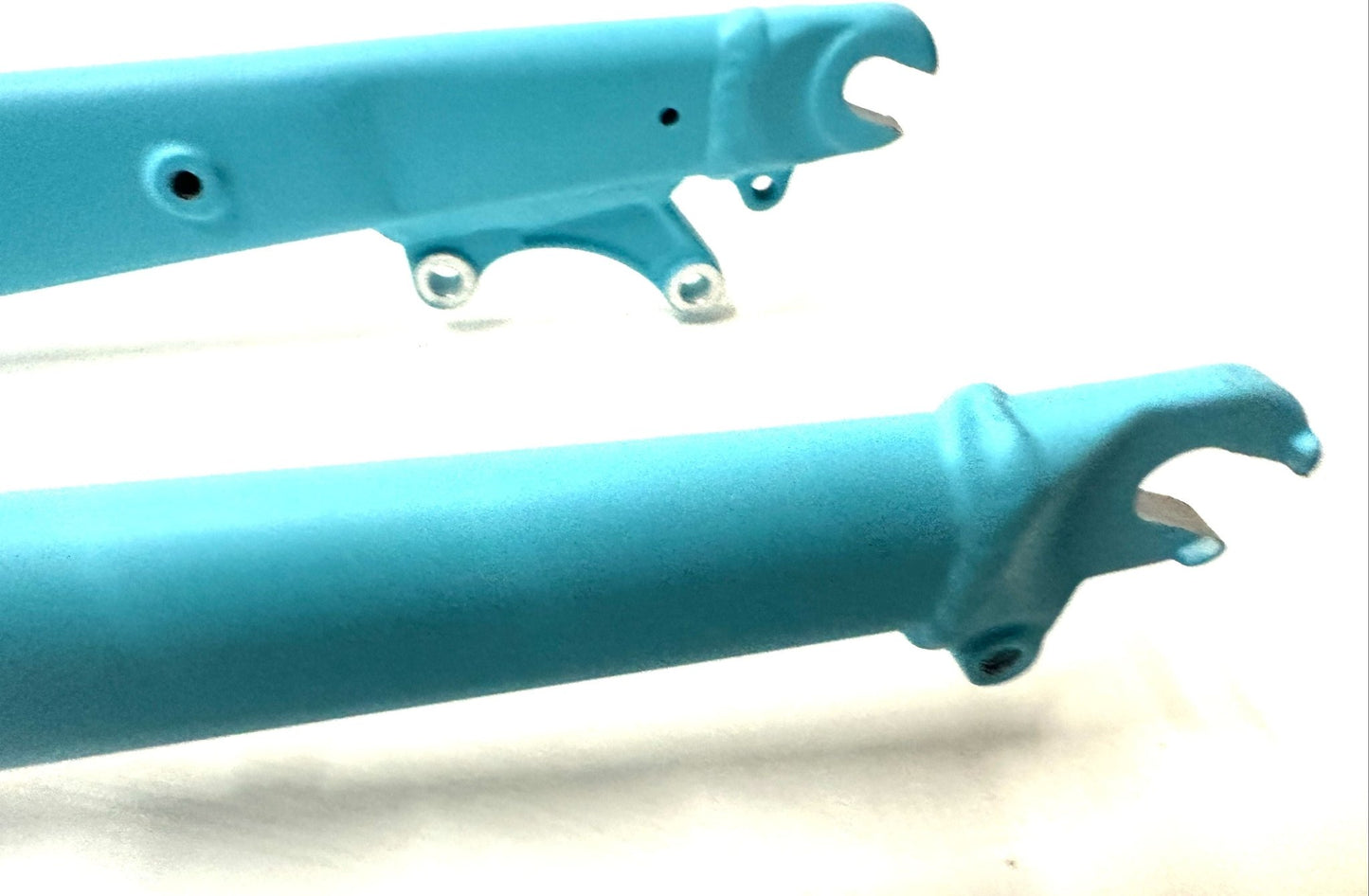 IZIP 1 1/8" 26" Threaded Alloy Bike Fork 100mm QR Disc Axle to Crown 433mm B NEW - Random Bike Parts