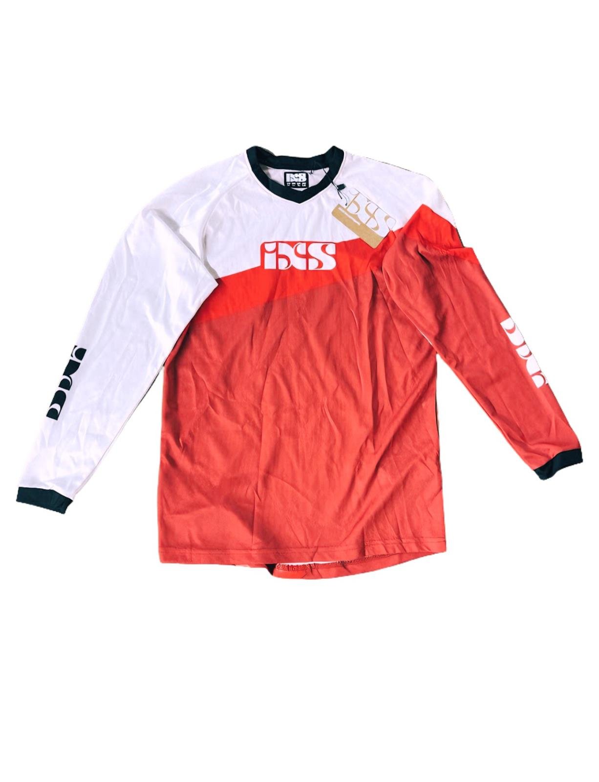 iXS Kid’s Race Jersey Red - White KL - Random Bike Parts