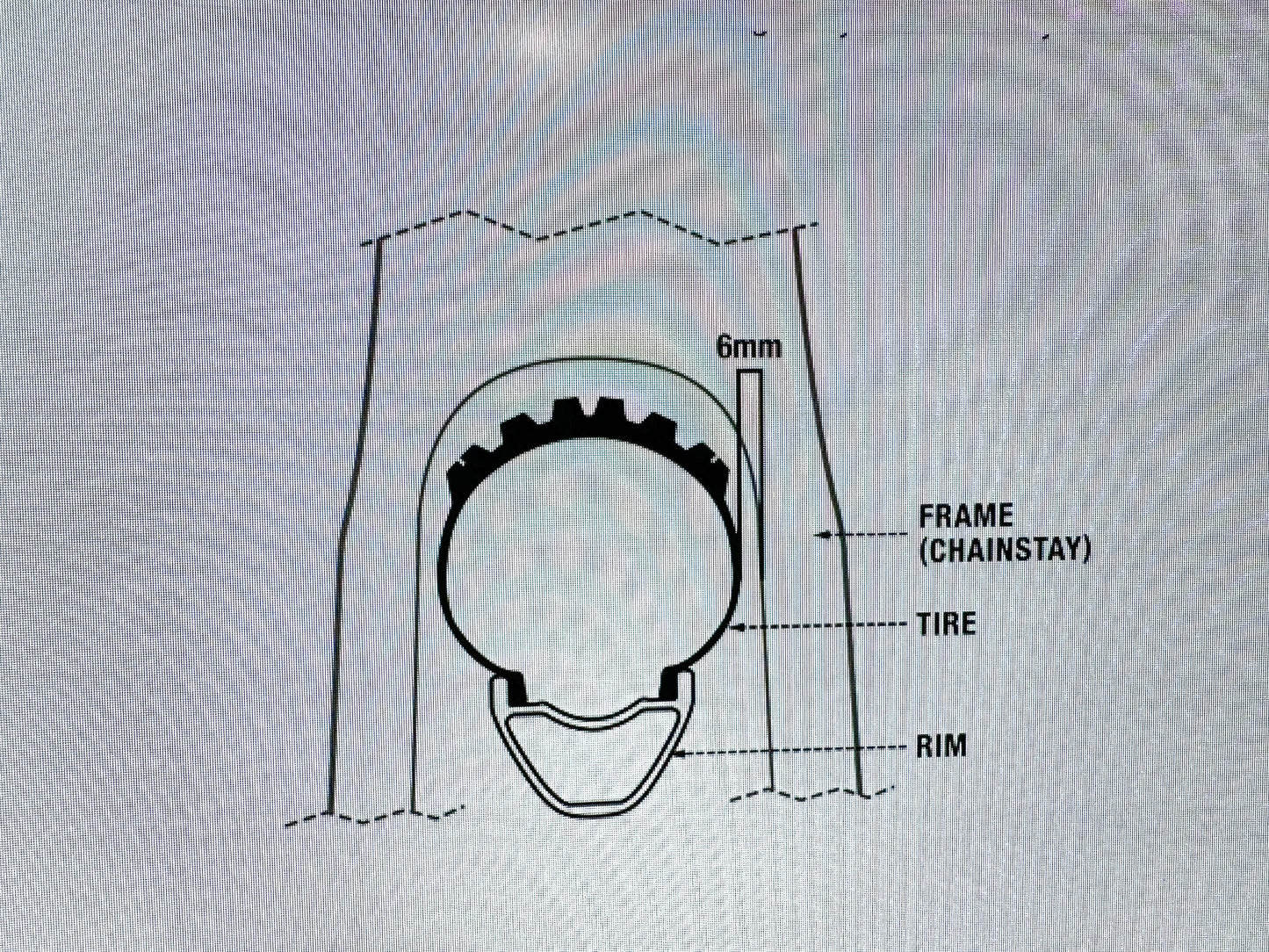 Sample 27.5" 25.82 inner Carbon Clincher Bike Disc Brakes 32 Spoke NEW