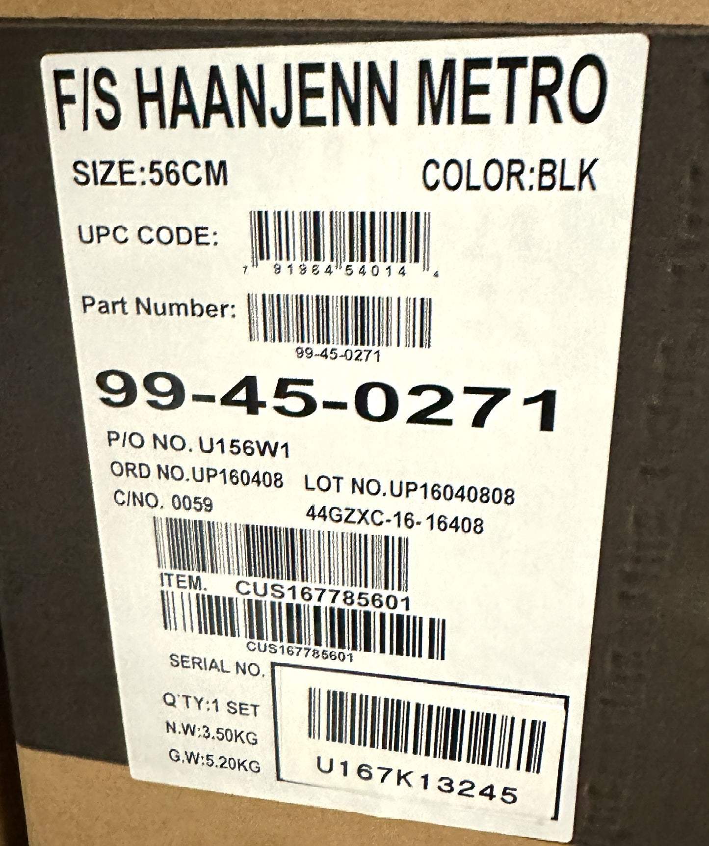 2017 Diamondback Haanjenn Metro 56cm LG Alloy Women's Road Bike Frame Fork New