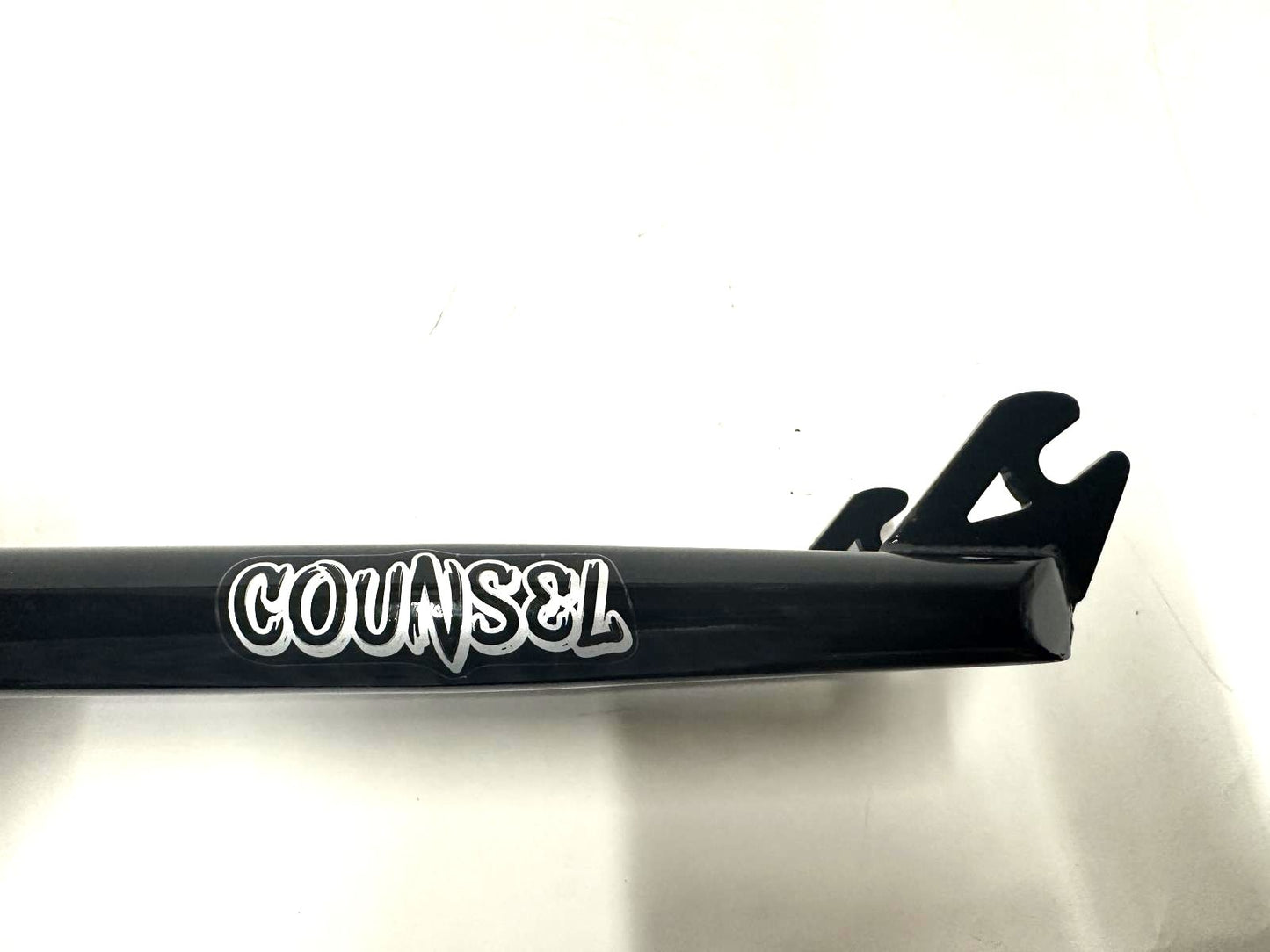 Framed Counsel 27.5" BMX Steel Black Bike 1 1/8 Threadless Fork 3/8 Axle New