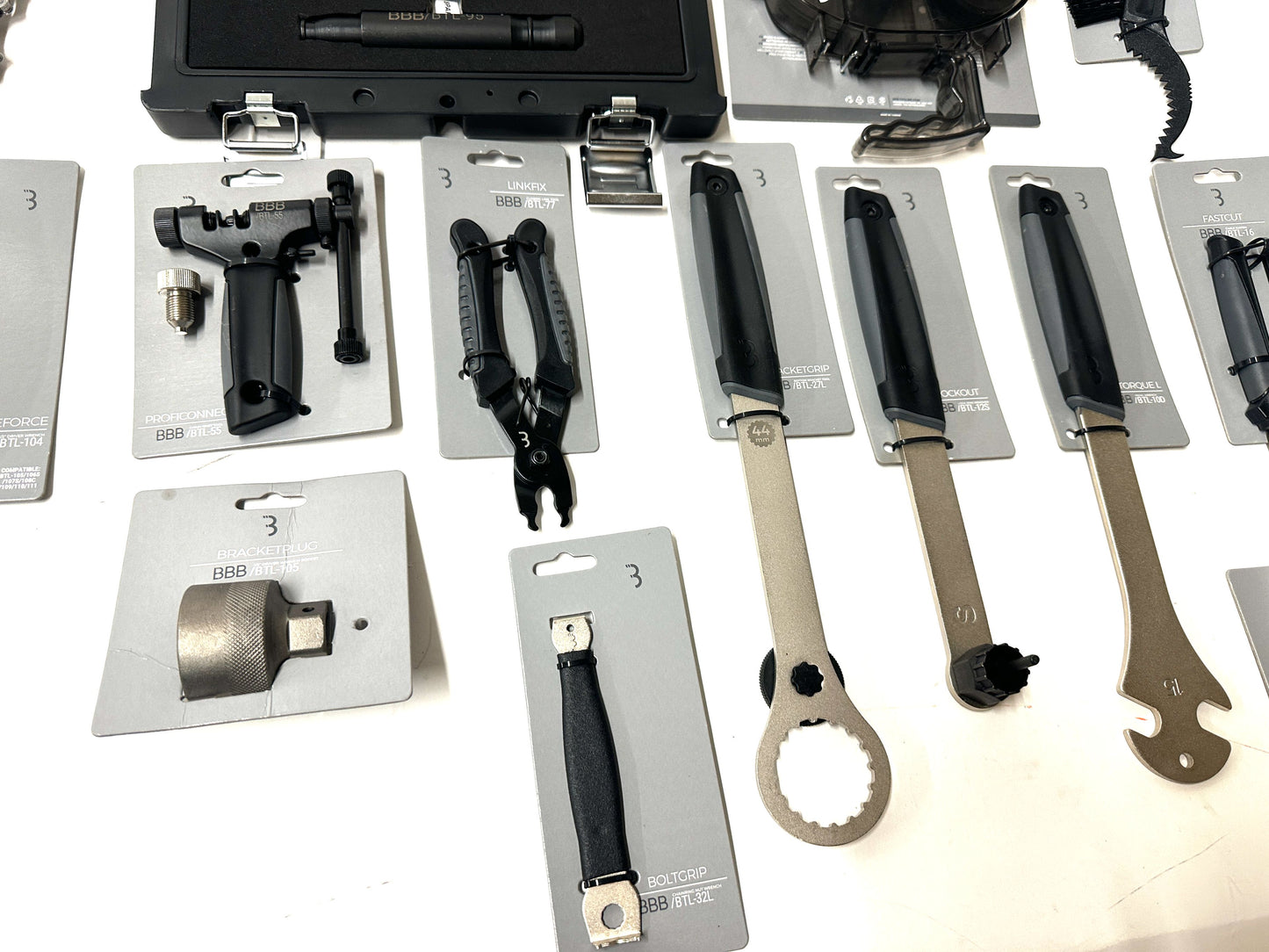 Lot of over 33 Bicycle Tools New Chain Cleaner Multi Bottom Bracket Cone New