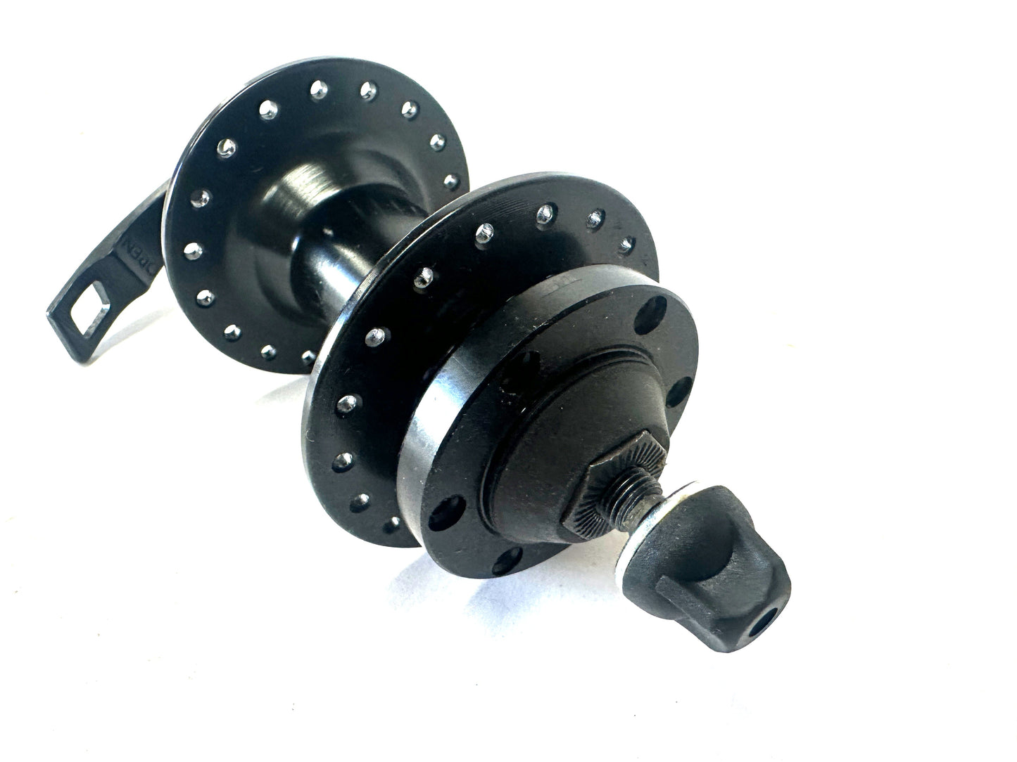 Alloy Front 6 Bolt Disc 100mm 36 Hole QR Quick Release Bearing New