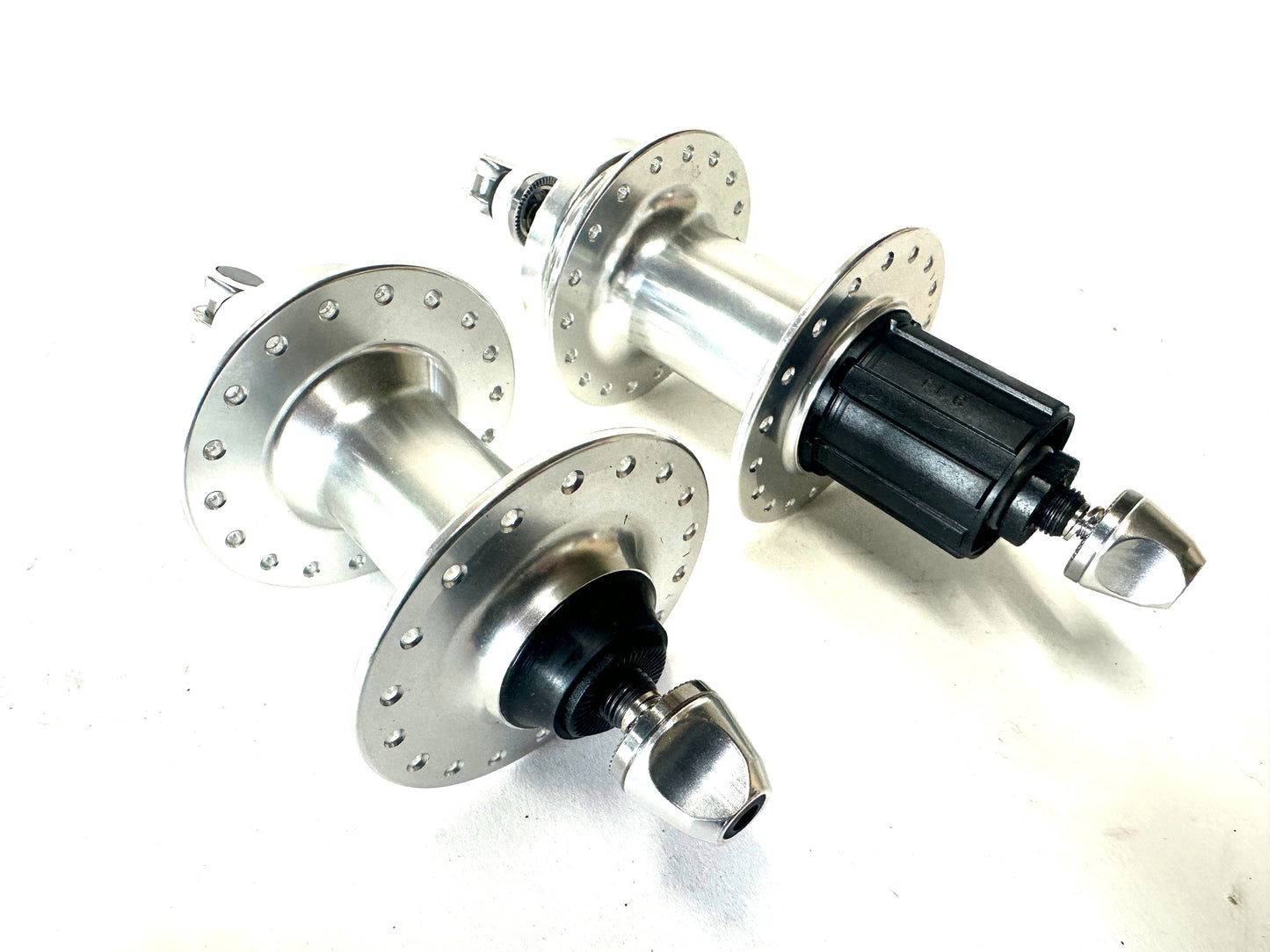 Formula Alloy Front + Rear Set 6 Bolt Disc 100mm 135mm 36 Hole QR HG 10 spd