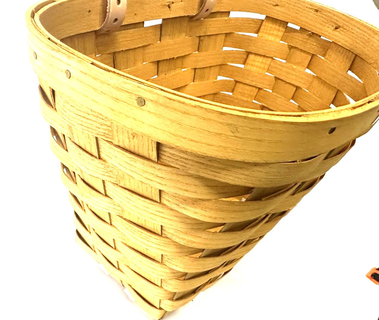 Detroit Bikes Handlebar Small Front Bicycle Walker Basket Honey by Peterboro