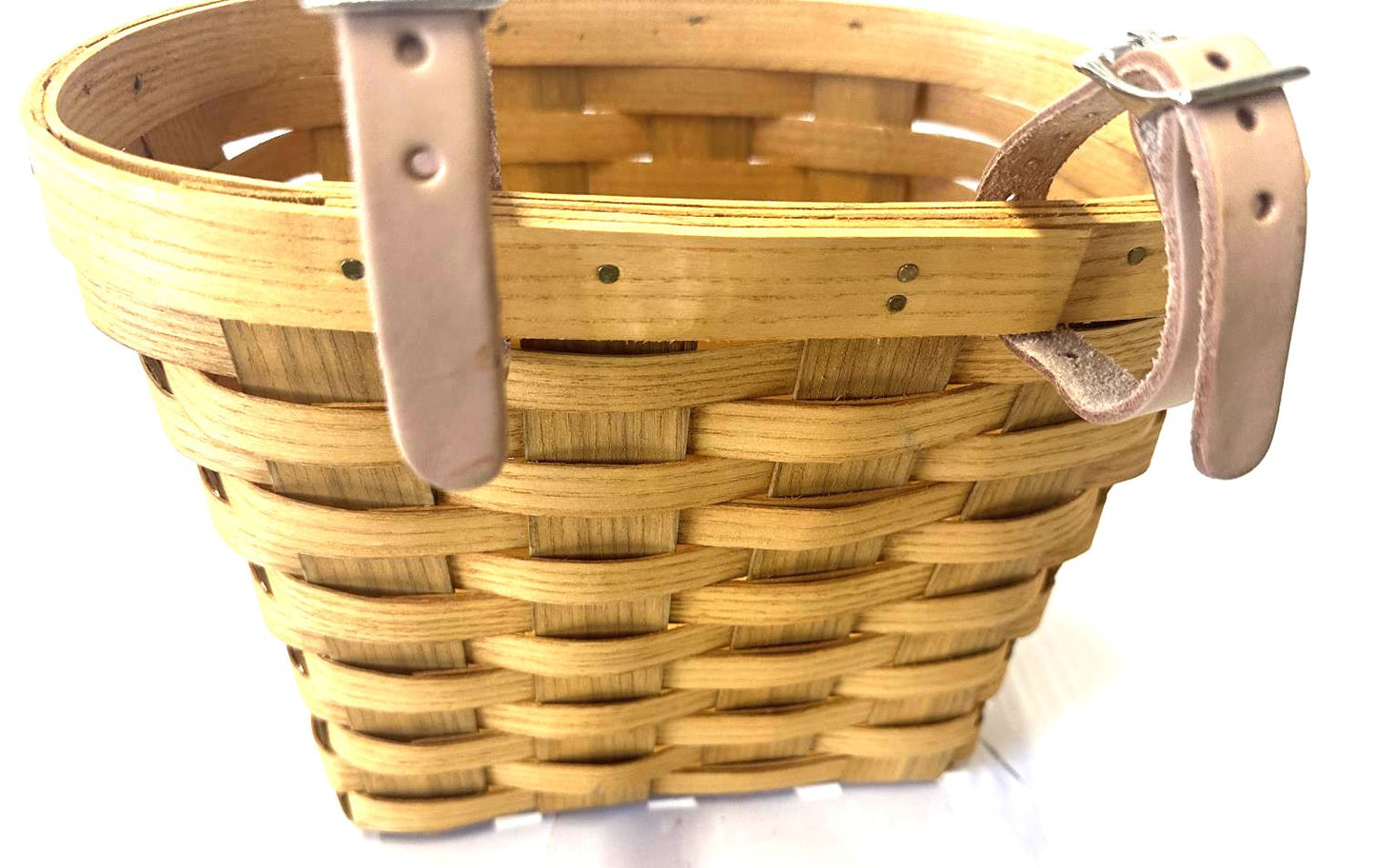 Detroit Bikes Handlebar Small Front Bicycle Walker Basket Honey by Peterboro