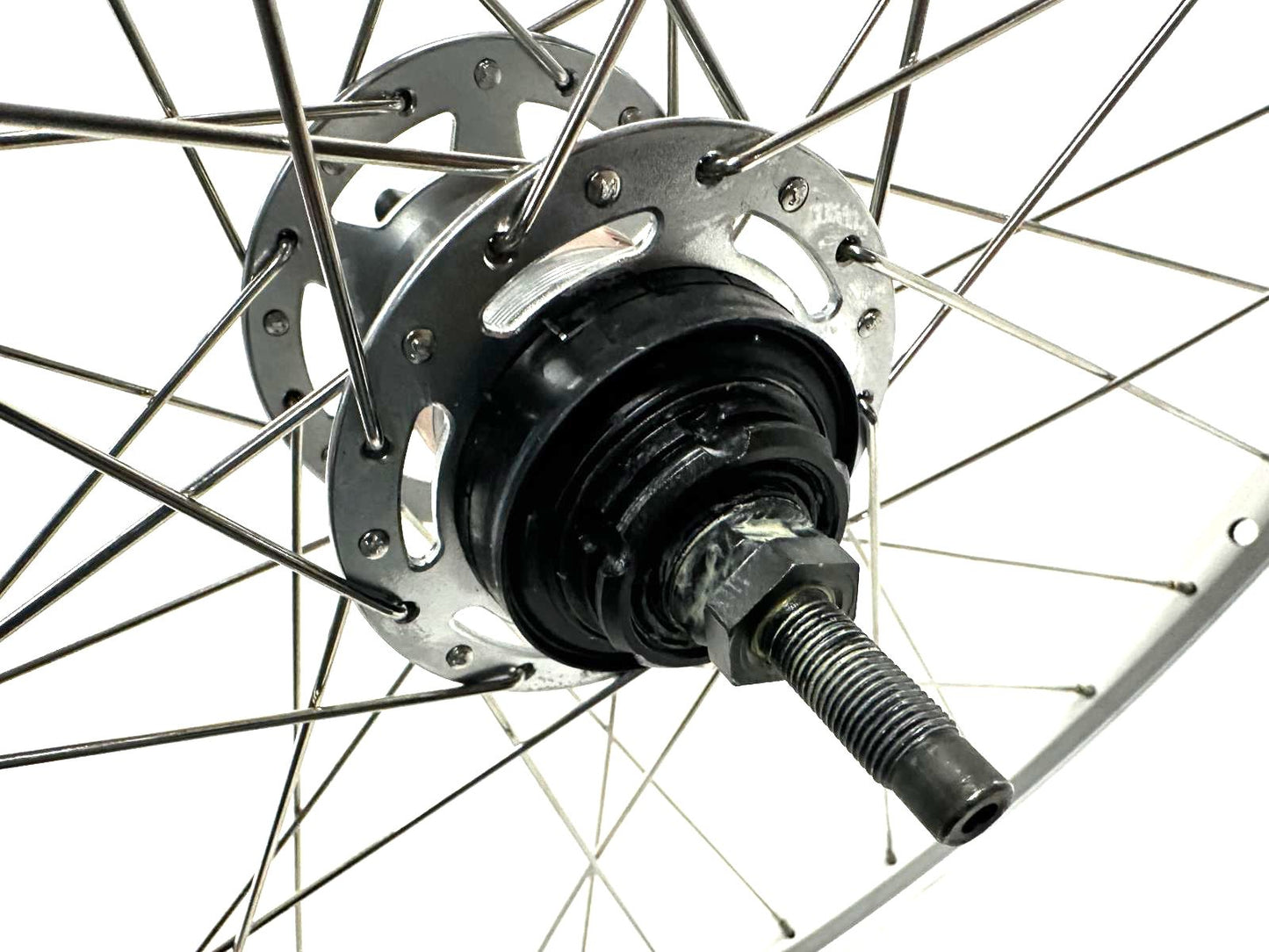 Shimano Nexus Inter3 3 Speed Hub SG-3R40 36h 26" Alloy 120mm Wheelset + Shifter