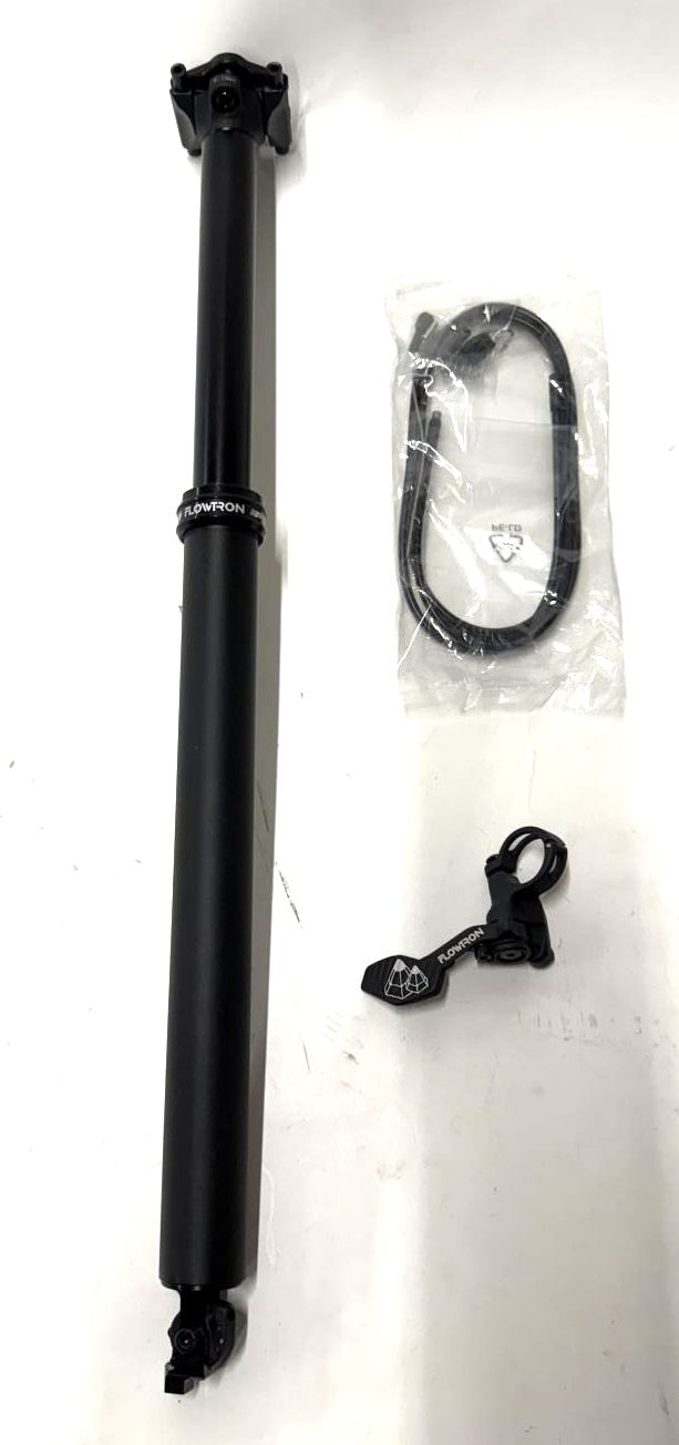 FSA FLOWTRON MTB DROPPER SEATPOST 31.6mm 125mm Travel Flat Bar Remote New in Box