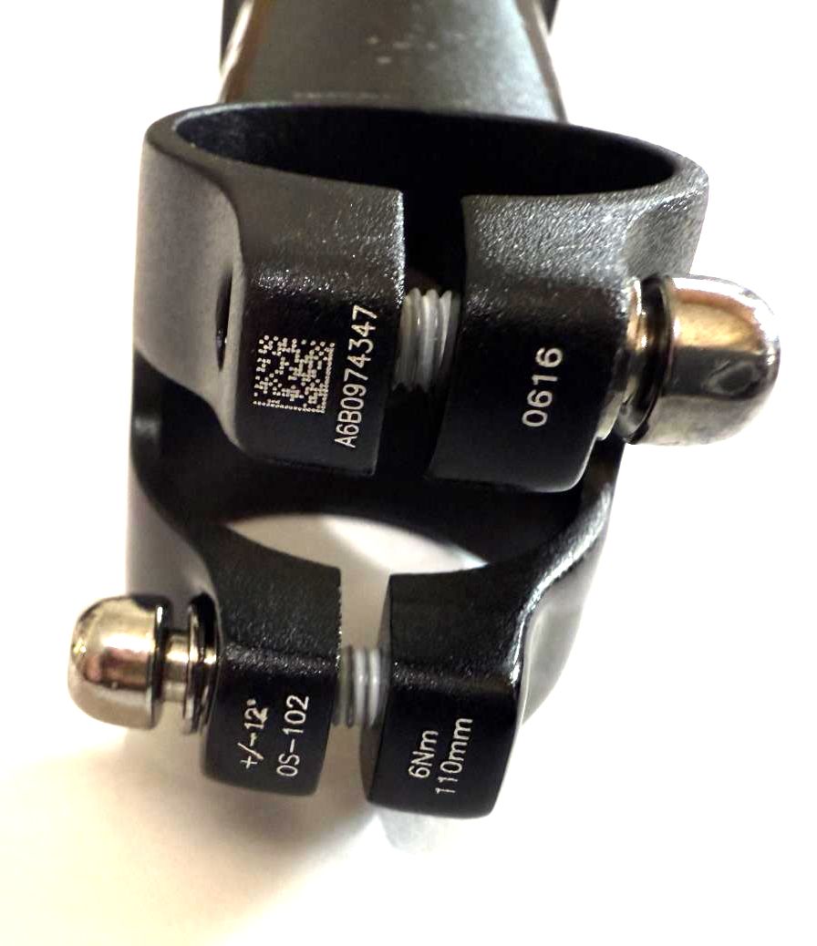 FSA Full Speed Ahead Afterburner Threadless Stem 31.8mm 110mm +/-12 Deg 1 1/8"