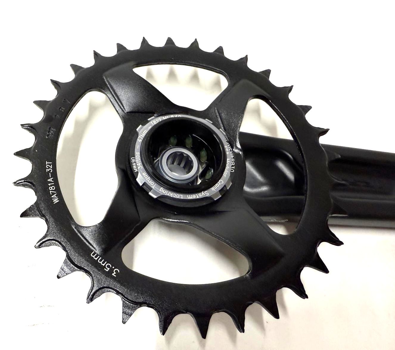 FSA Afterburner 1X Modular BB392EVO Mountain Crankset 175mm 11/12 Speed 32t 30mm