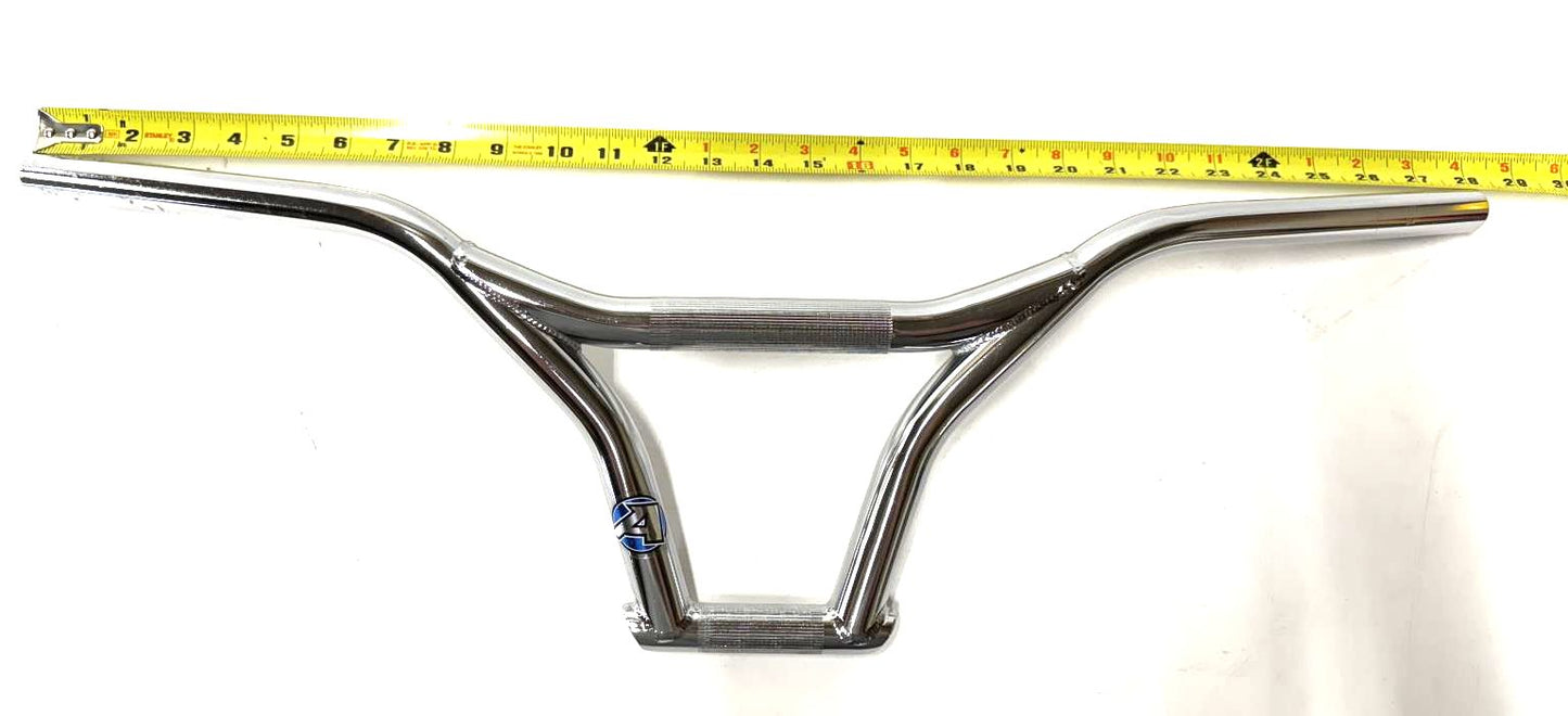 Free Style BMX Handlebar Chrome 22.2mm by Lead tec 710mm New Old Stock