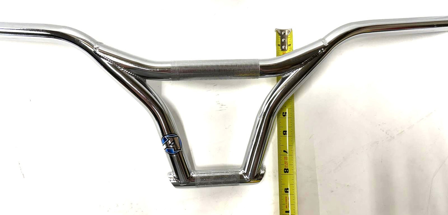 Free Style BMX Handlebar Chrome 22.2mm by Lead tec 710mm New Old Stock