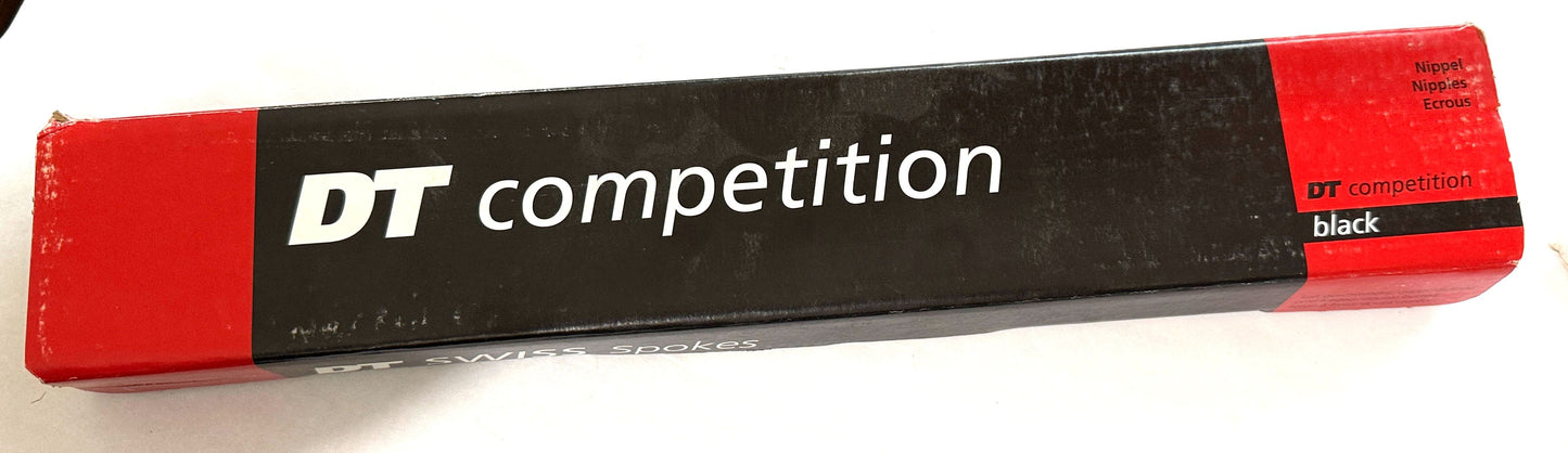 DT SWISS COMPETITION RACE Spokes Black J-bend 2.0/1.6/2.0mm DB 250mm 20/Count