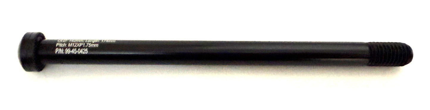 Alloy Bike Rear Thru Axle OLD 142mm 12mmx174mm Bolt Ø12.0*152.0L*M12(P1.75)