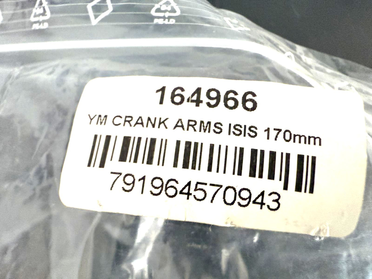 HAIBIKE Miranda fits Yamaha Sduro design E-Bike Alloy CRANK Arms ISIS 170mm New