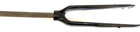 IZIP 1 1/8" 420mm Axle-to-Crown Threadless Alloy Bike Fork 100 QR Disc Brake