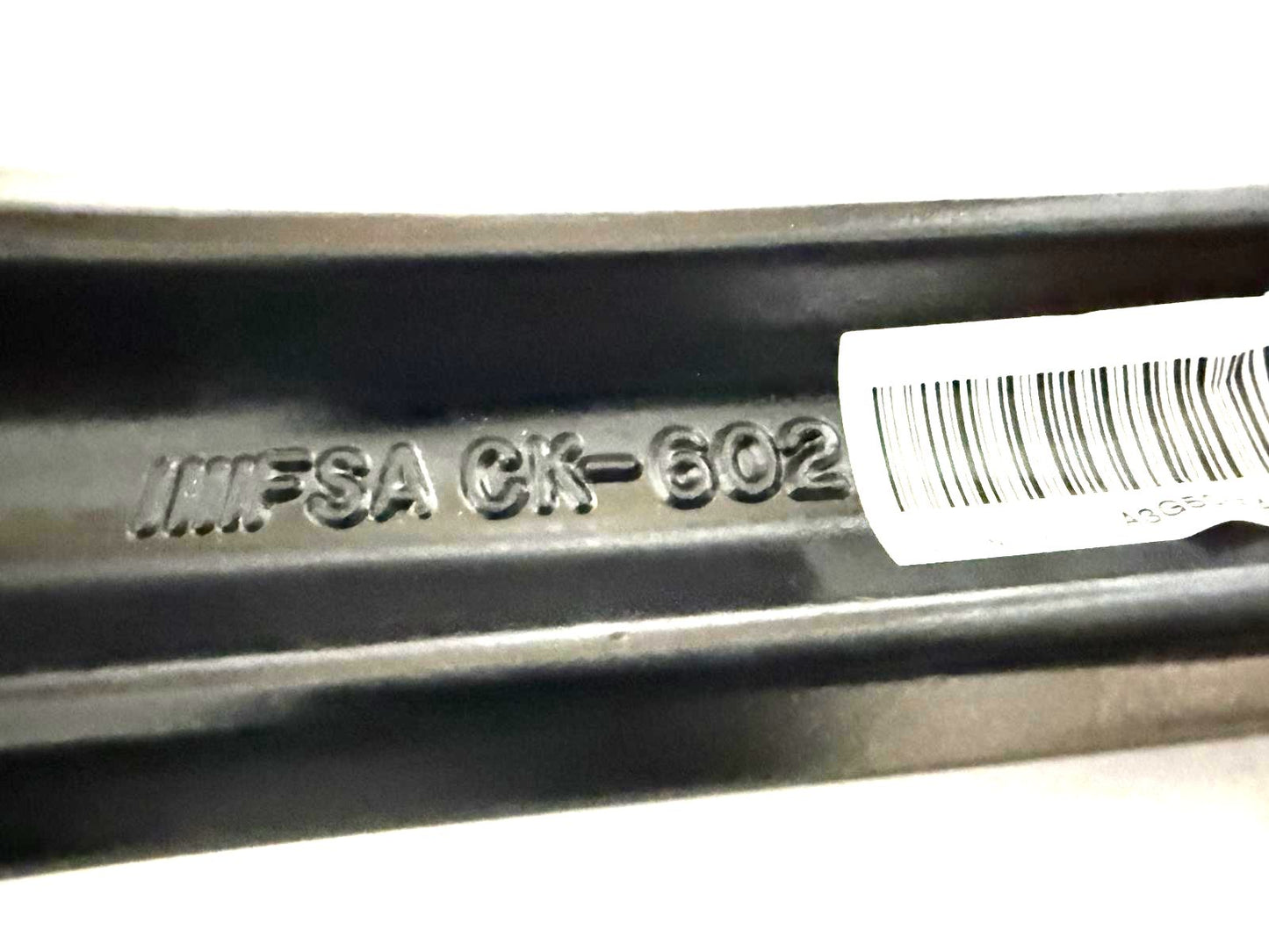 FSA Vero Left 165mm Alloy JIS Tapered Spindle Crankarm Crank Arm Black CK-602