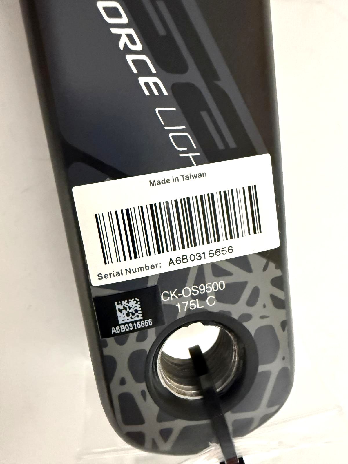 FSA K-Force Light Left 175mm 392EVO Carbon Crankarm Crank Arm CK-OS9500 New