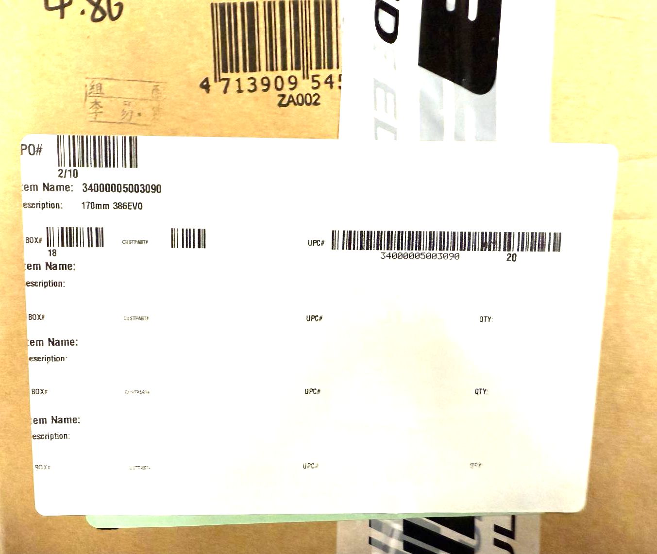 FSA Energy 386EVO Left 170mm Alloy Crankarm Crank Arm CK-0S8190/86 New