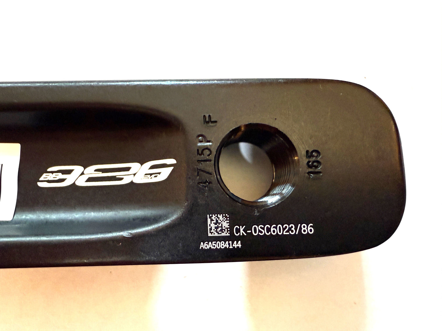 FSA Gossamer 386EVO Left 165mm Alloy Crankarm Crank Arm CK-0S6023/86 New