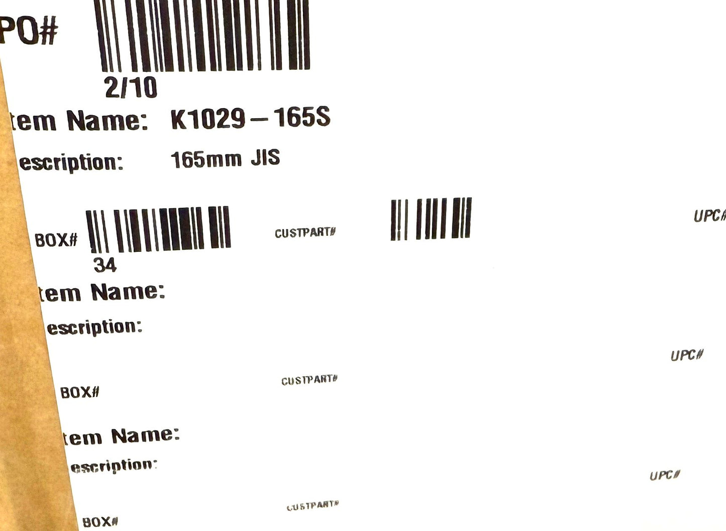 FSA Vero Left 165mm Alloy JIS Tapered Spindle Crankarm Crank Arm Silver CK-602