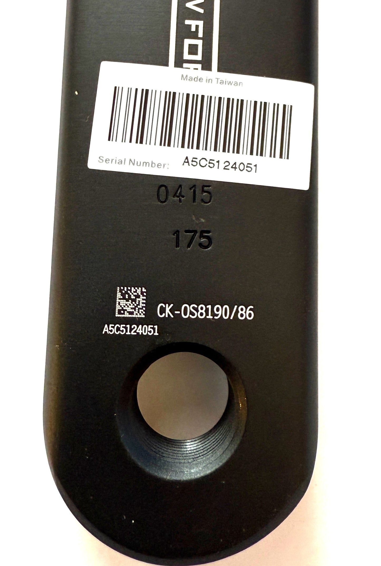 FSA Energy 386EVO Left 175mm Alloy Crankarm Crank Arm CK-0S8190/86 New