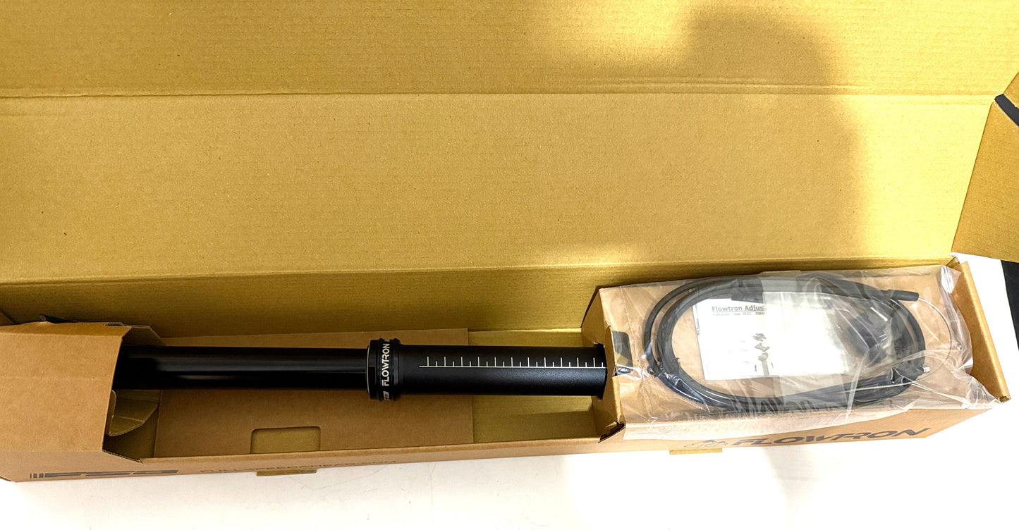 FSA FLOWTRON MTB DROPPER SEATPOST 31.6mm 150mm Travel Flat Bar Remote New in Box