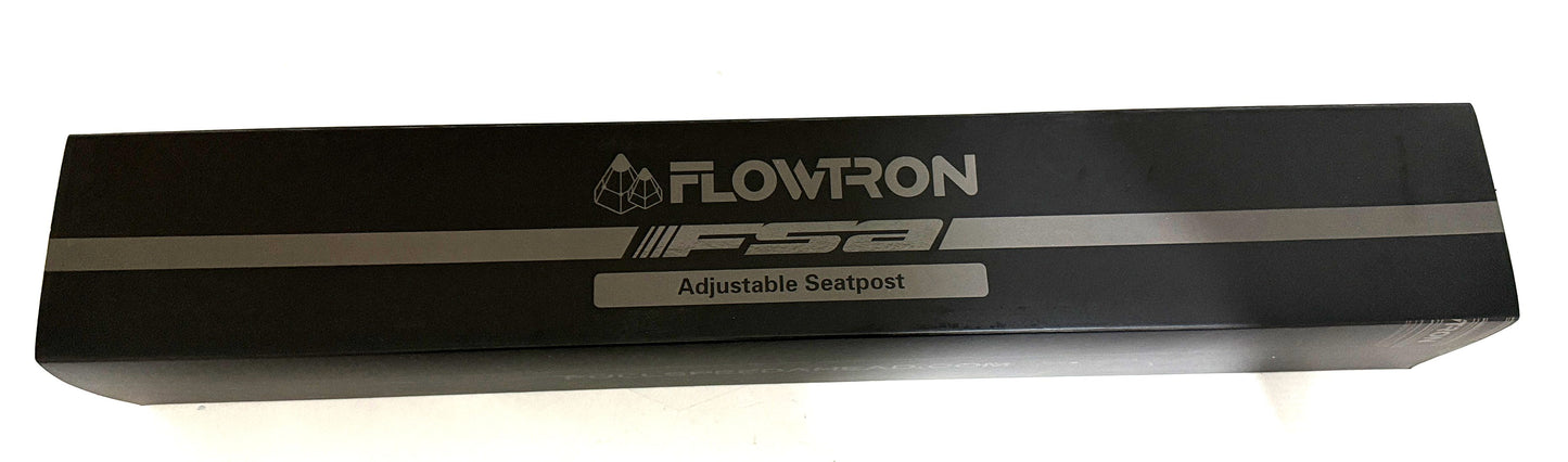 FSA FLOWTRON MTB DROPPER SEATPOST 31.6mm 125mm Travel Flat Bar Remote New in Box